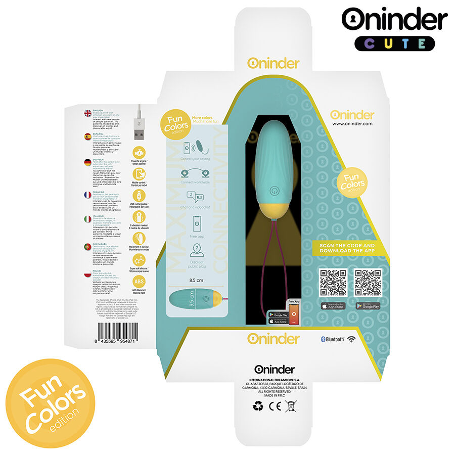 Oninder Cute-Love Pleasure O Vibrator mit Rotative Perlen · Vibratoren (Bild 5)