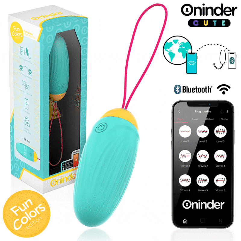 Oninder Cute-Love Pleasure O Vibrator mit Rotative Perlen · Vibratoren (Bild 9)