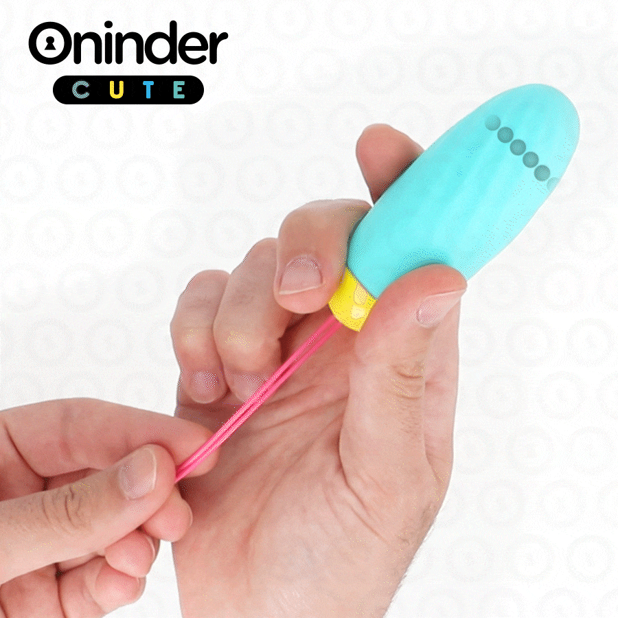 Oninder Cute-Love Pleasure O Vibrator mit Rotative Perlen · Vibratoren