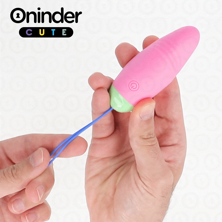 Oninder Cute-Love Pleasure 360° Rotierendes Ei in Silikon · Vibratoren