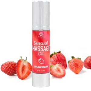 Secretplay Cosmetic-Erdbeermassageöl · Kosmetika & Aphrodisiaka (Bild 3)