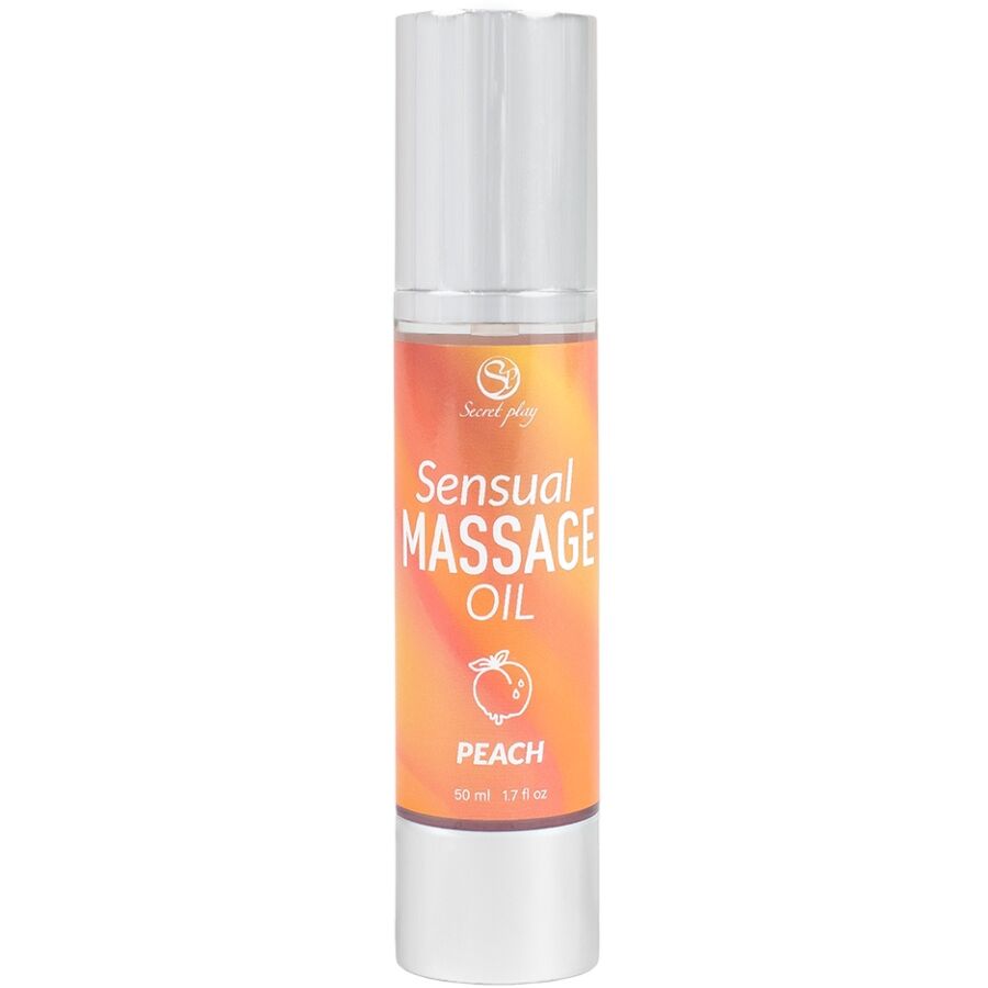 Secretplay Cosmetic-Massageöl mit Pfirsich, 50 ml
