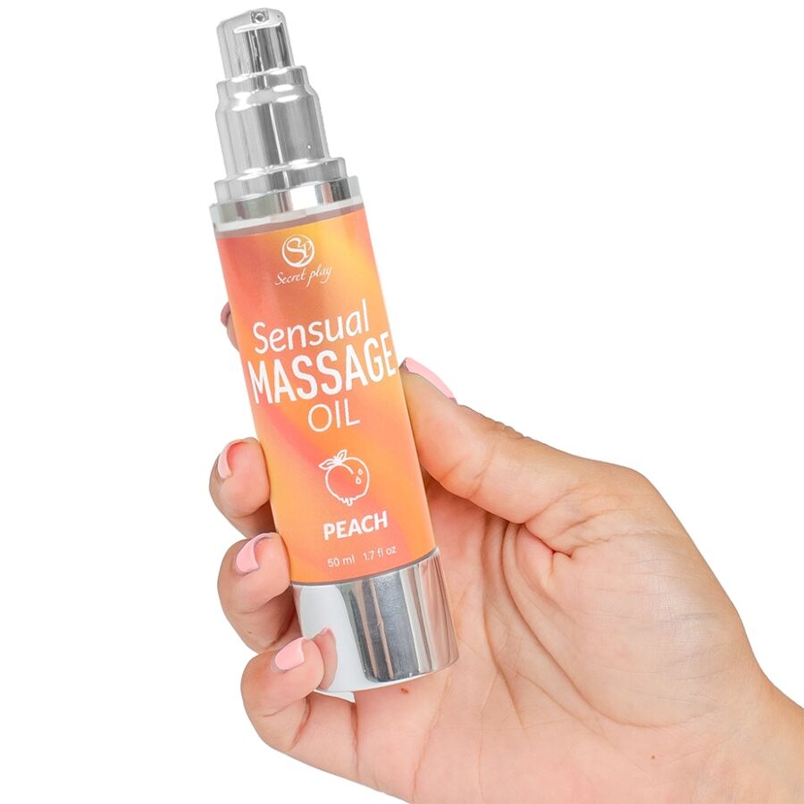 Secretplay Cosmetic-Massageöl mit Pfirsichen, 50 ml · Kosmetika & Aphrodisiaka (Bild 2)