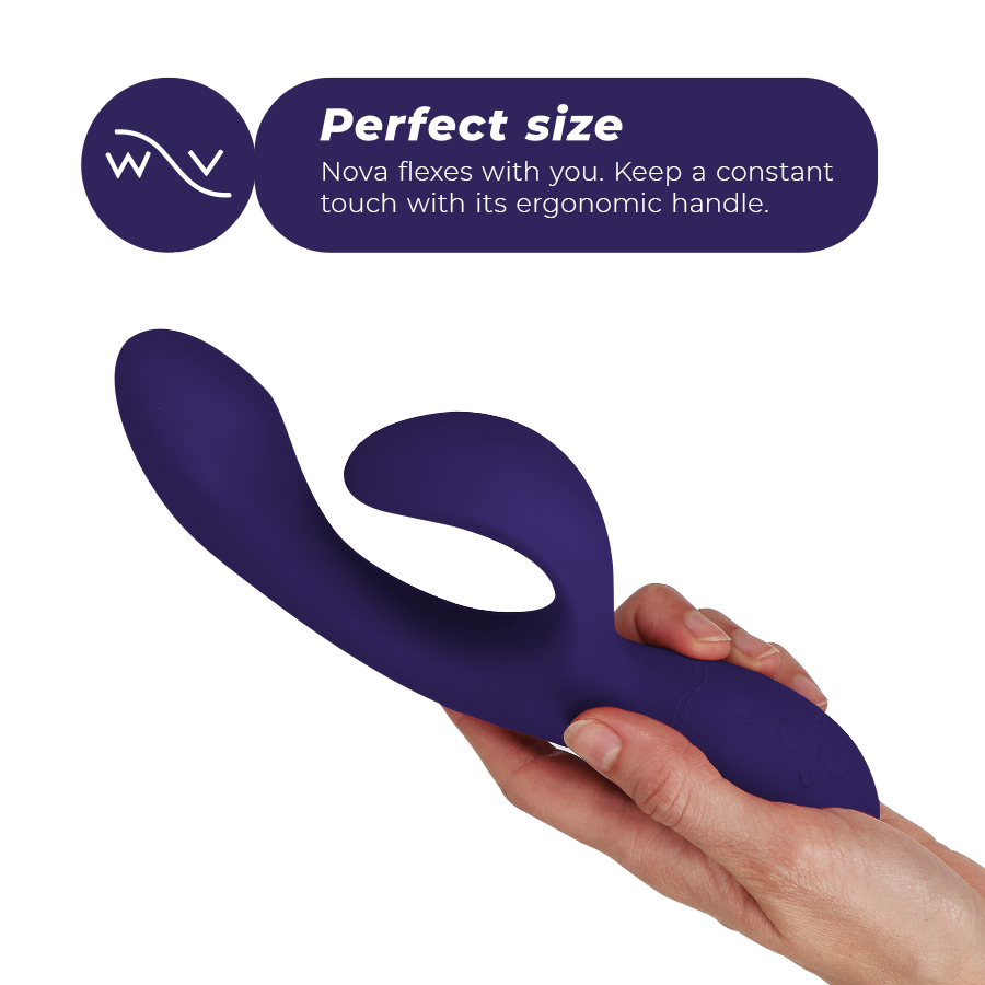 We-Vibe-Nova 3 Rabbit Vibrator Midnight Blue-Silikon, Wiederaufladbar · Vibratoren (Bild 6)