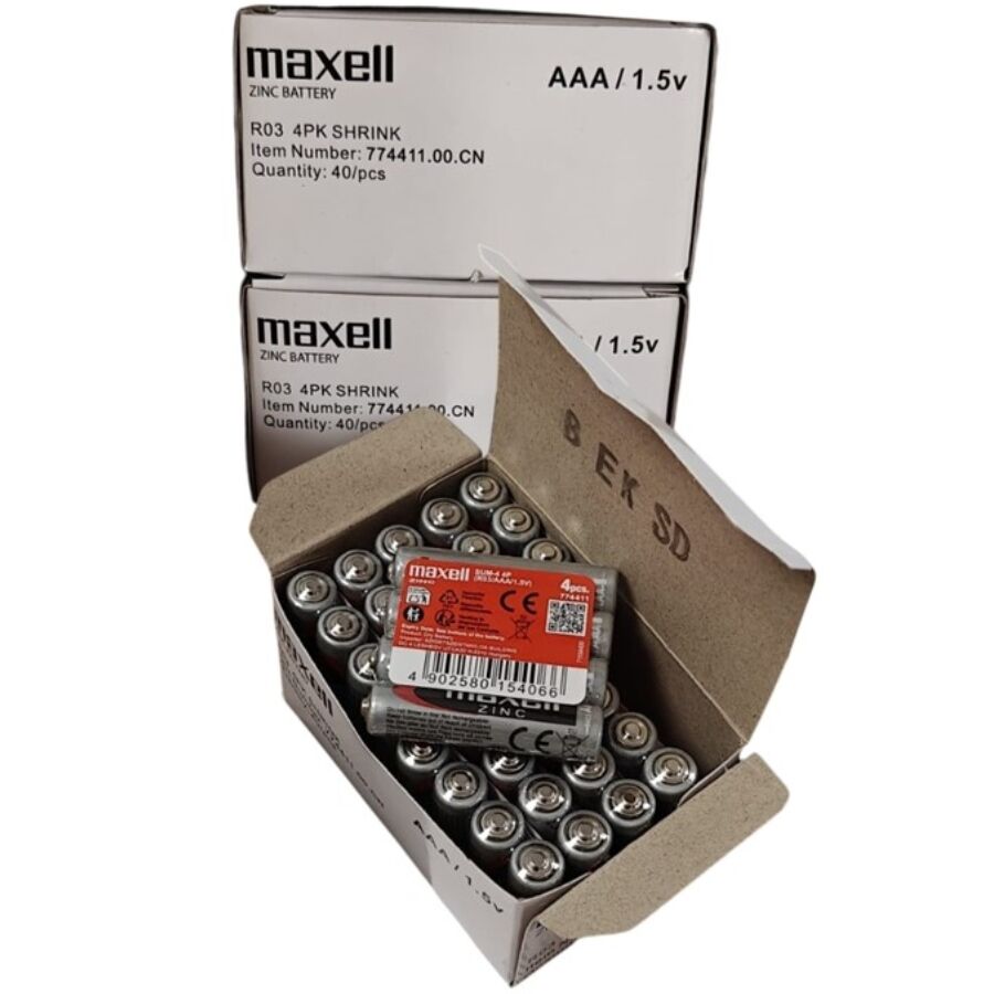 Maxell-Batterien Saline mit Mangan AAA R03 Retractil*4 · Spiele & Geschenke (Bild 2)