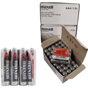 Maxell-Batterien Saline mit Mangan AAA R03 Retractil*4 · Spiele & Geschenke (Bild 3)