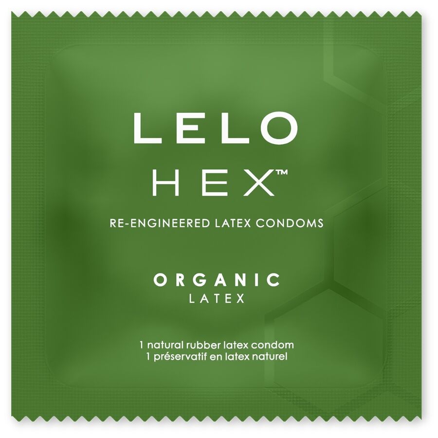 Lelo-Hex Organic Kondome Box 12 Stk.-Lactice · Kondome (Bild 2)