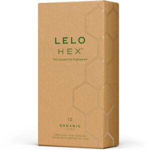 Lelo-Hex Organic Kondome Box 12 Stk.-Lactice · Kondome (Bild 9)