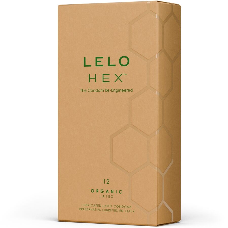 Lelo-Hex Organic Kondome Box 12 Stk.-Lactice · Kondome (Bild 9)