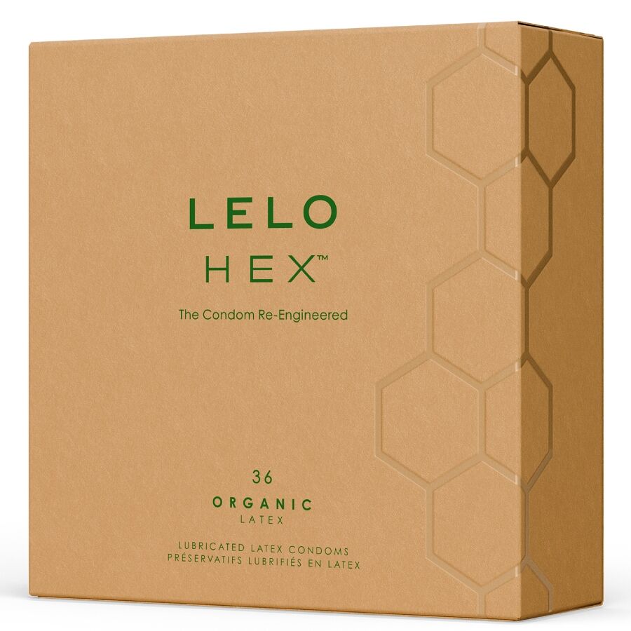 Lelo-Hex Organic Box Kondom Organic 36 Stk.-Lactice · Kondome (Bild 9)