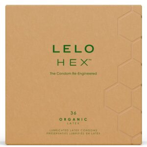 Lelo-Hex Organic Box Bio-Kondome 36 Stk.-Latex