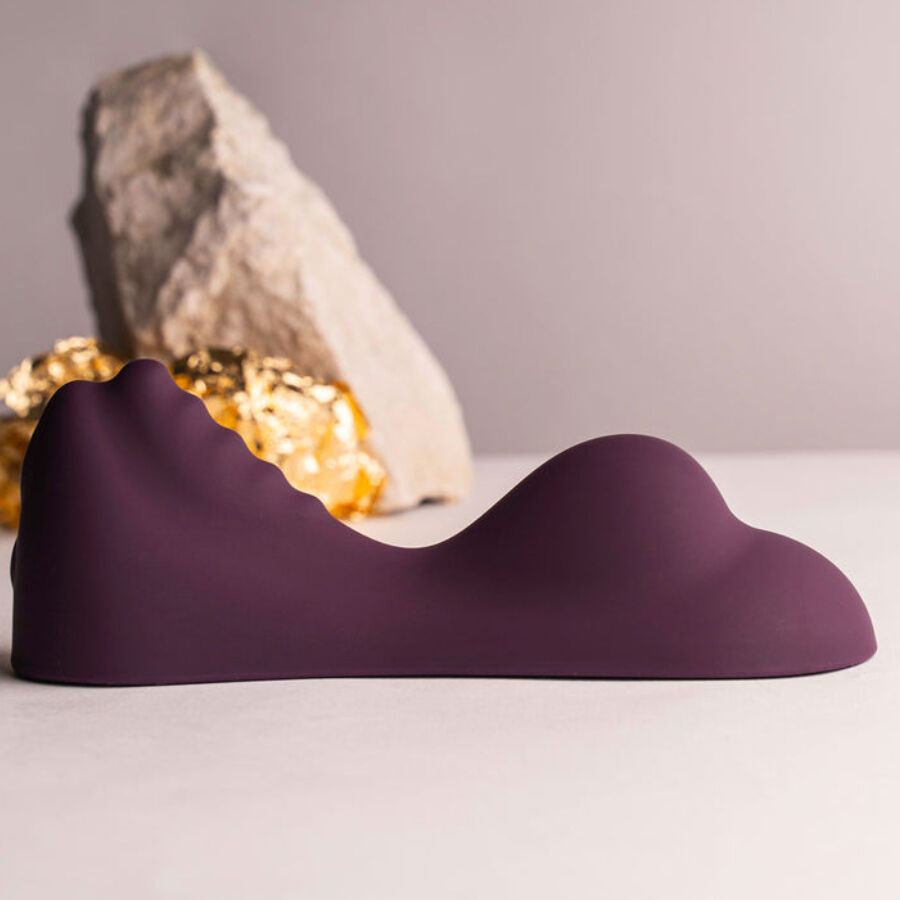 Rocks-Off-Ruby Glow Violet Vibrator Sit-on-Silikon, 10 Geschwindigkeiten · Vibratoren (Bild 3)