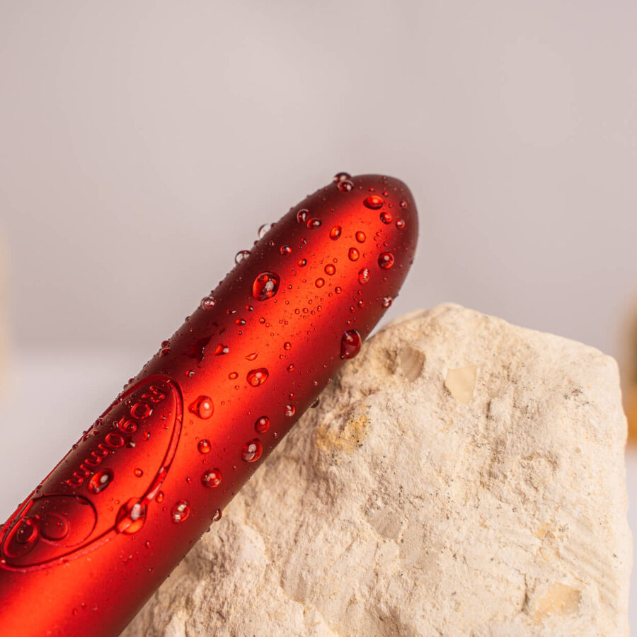 Rocks-Off-DE-90 Scarlet Velvet Bulletin Vibrant Rot-Silikon, 10 · Vibratoren (Bild 2)