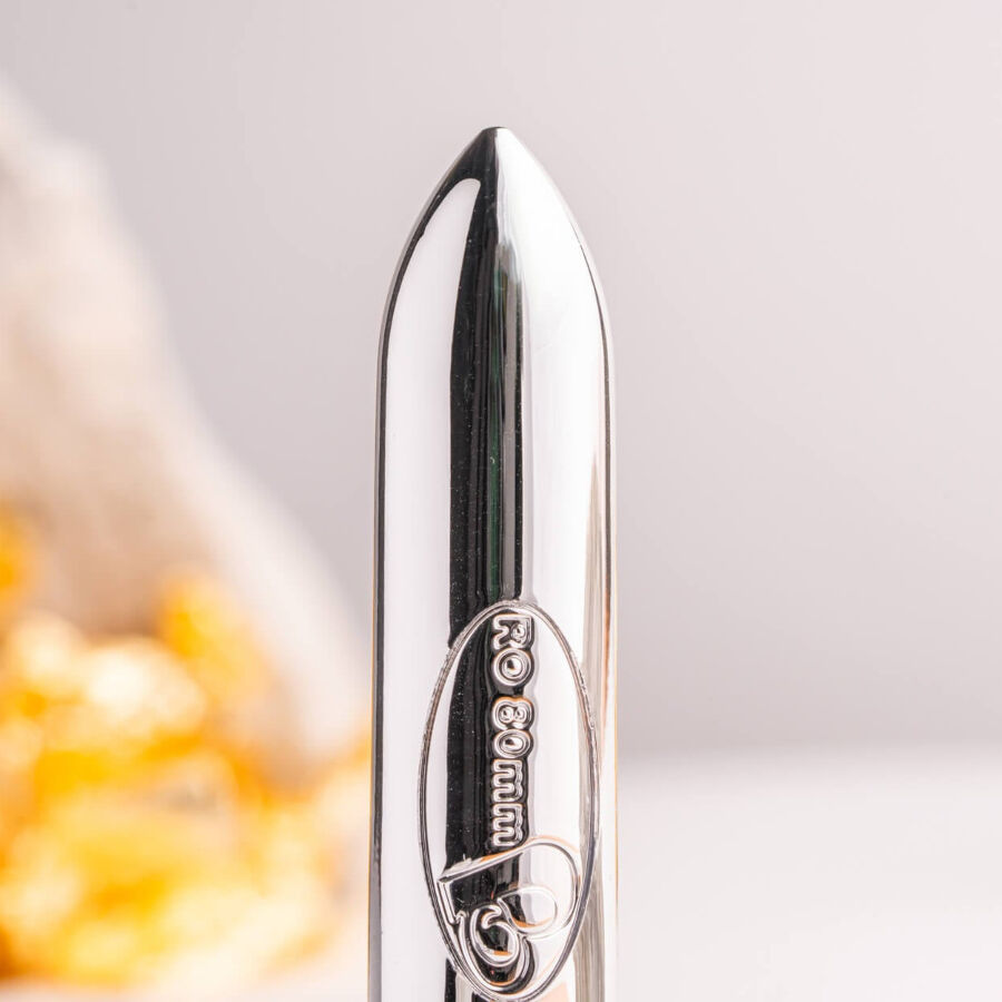 Rocks-Off-DE-80 Chrome Bullet Vibrator Silber-Silikon · Vibratoren (Bild 2)