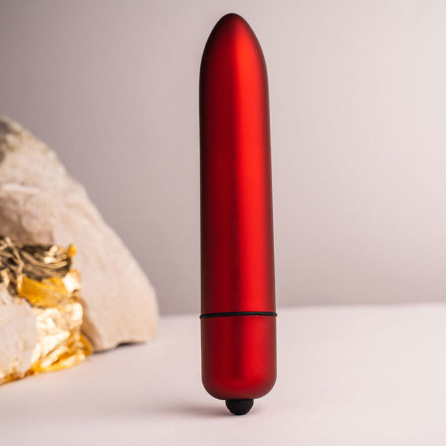 Rocks-Off-RO-160 Rot Allure Vibrator Bullet Rot-Silikon, 10 · Vibratoren (Bild 2)