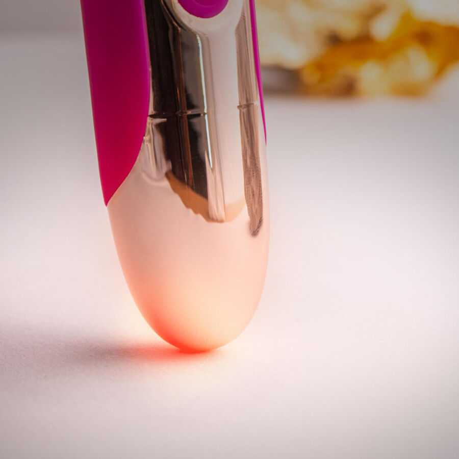 Rocks-Off-Oriel Vibrator-Stick Flexibel, Fuchsia-Silikon, 10 · Vibratoren (Bild 9)