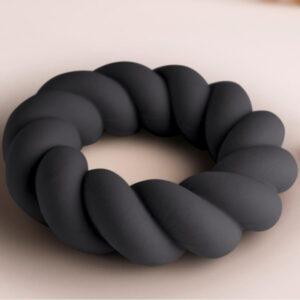 Rocks-Off-Twist Masturbator-Ring aus Silikon Schwarz-Waterproof · Sextoys (Bild 5)