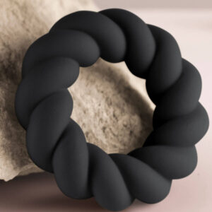 Rocks-Off-Twist Masturbator-Ring aus Silikon Schwarz-Waterproof · Sextoys (Bild 7)