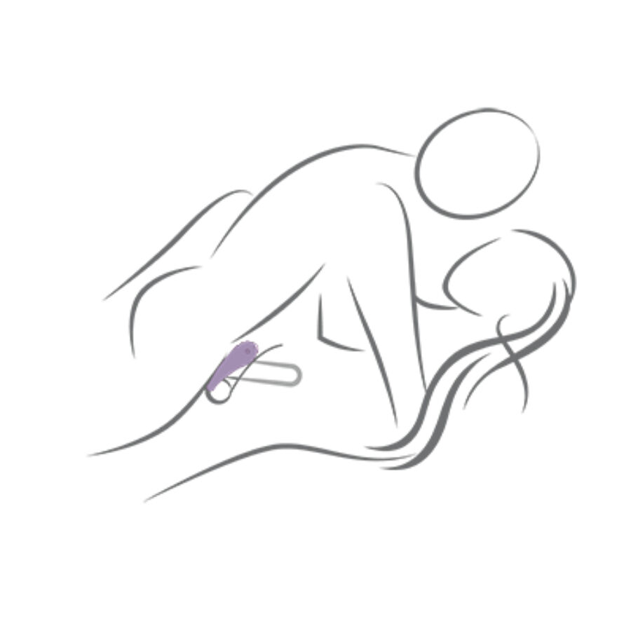 Rocks-Off-Spire Schwarz Vibrationsring für Penis-Silikon, 10 Geschwindigkeiten · Sextoys (Bild 3)