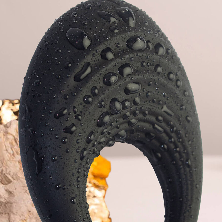 Rocks-Off-Spire Schwarz Vibrationsring für Penis-Silikon, 10 Geschwindigkeiten · Sextoys (Bild 8)
