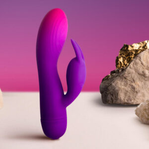 Rocks-Off-Glo-girl Lila Rabbit Vibrator-Silikon, 10 Geschwindigkeiten · Vibratoren (Bild 4)