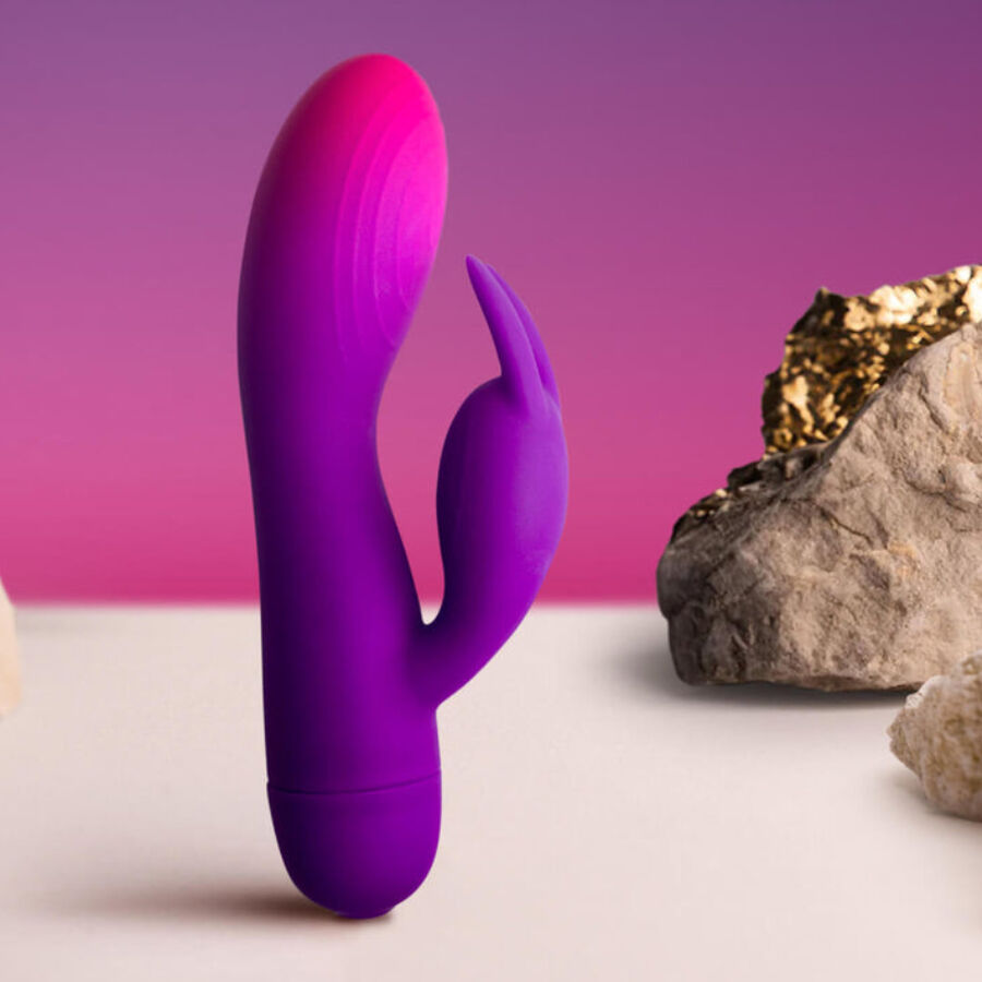 Rocks-Off-Glo-girl Lila Rabbit Vibrator-Silikon, 10 Geschwindigkeiten · Vibratoren (Bild 4)