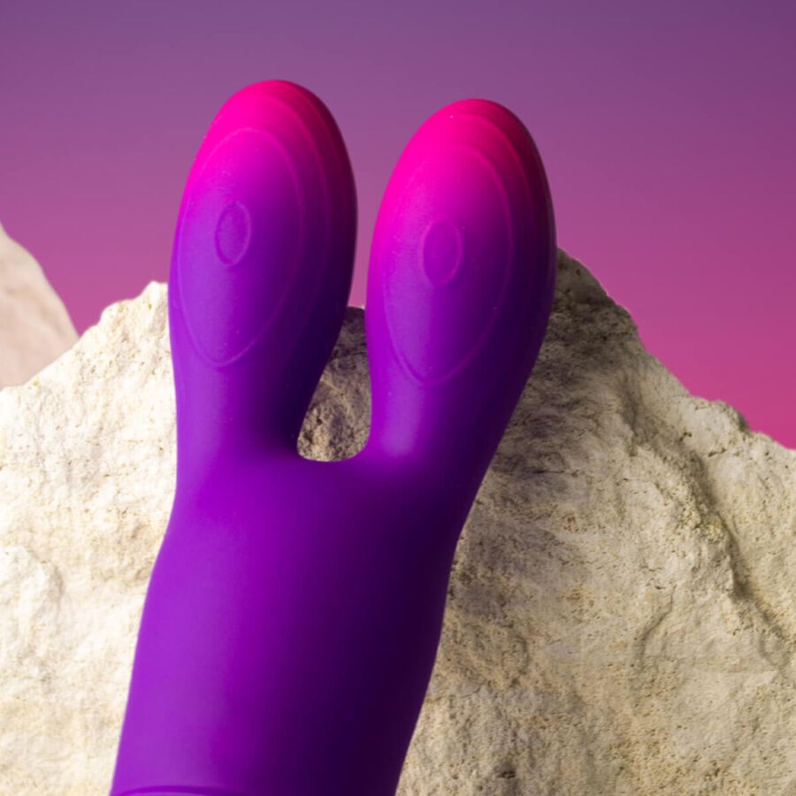 Rocks-Off-Glo-girl Bunny Lila Vibrator Flexible-Silikon, 10 Geschwindigkeiten · Vibratoren (Bild 4)