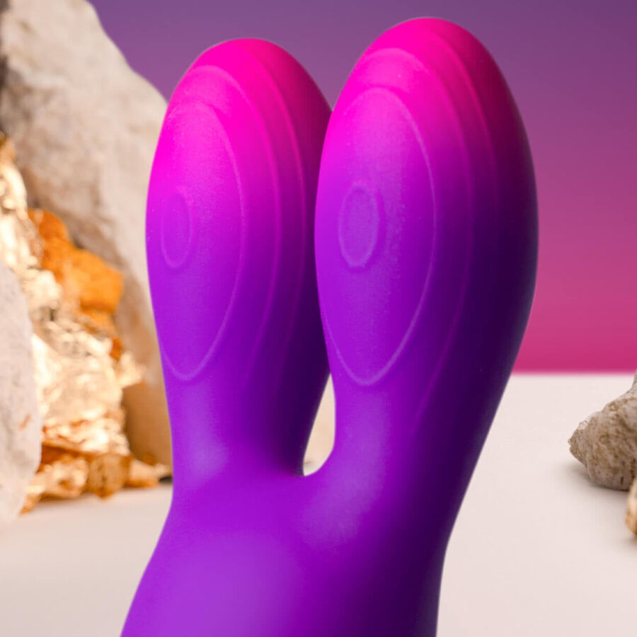 Rocks-Off-Glo-girl Bunny Lila Vibrator Flexible-Silikon, 10 Geschwindigkeiten · Vibratoren (Bild 7)