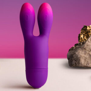 Rocks-Off-Glo-girl Bunny Lila Vibrator Flexible-Silikon, 10 Geschwindigkeiten · Vibratoren (Bild 8)