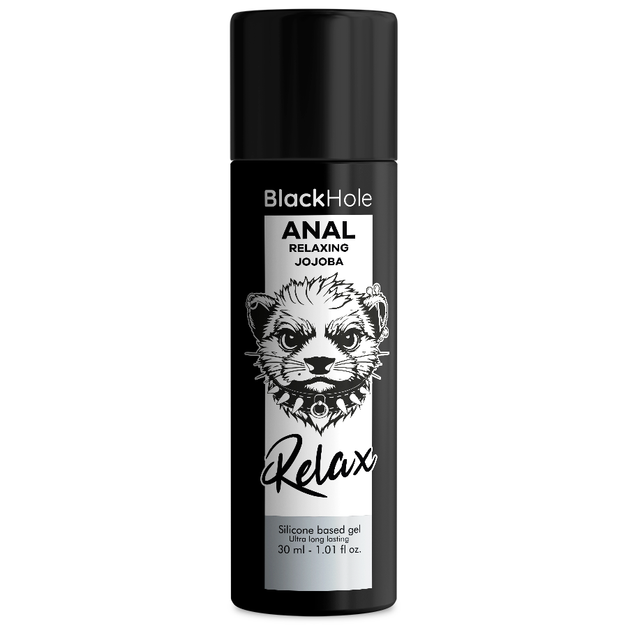 Black Hole-Anal Relaxant Jojoba auf Silikonbasis 30 ml
