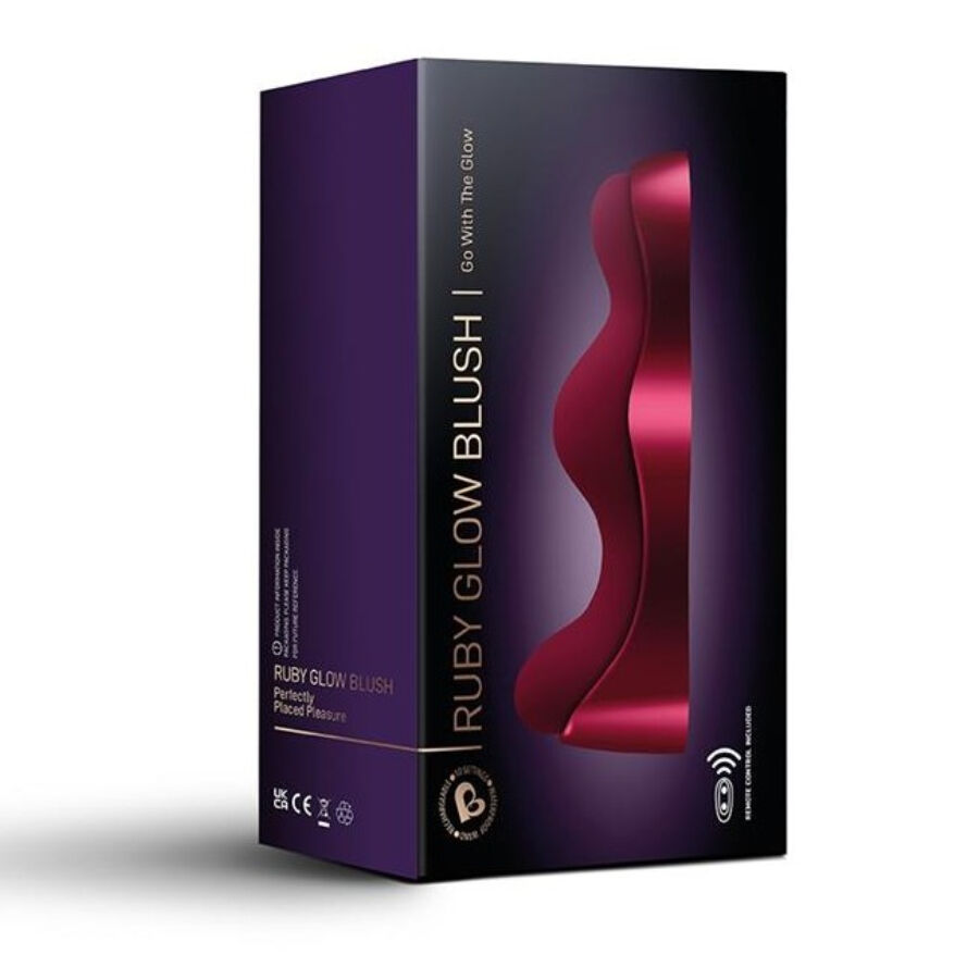 Rocks-Off-Ruby Glow Blush Red Vibrator G-Spot-Silikon, 10 Geschwindigkeiten · Vibratoren (Bild 5)