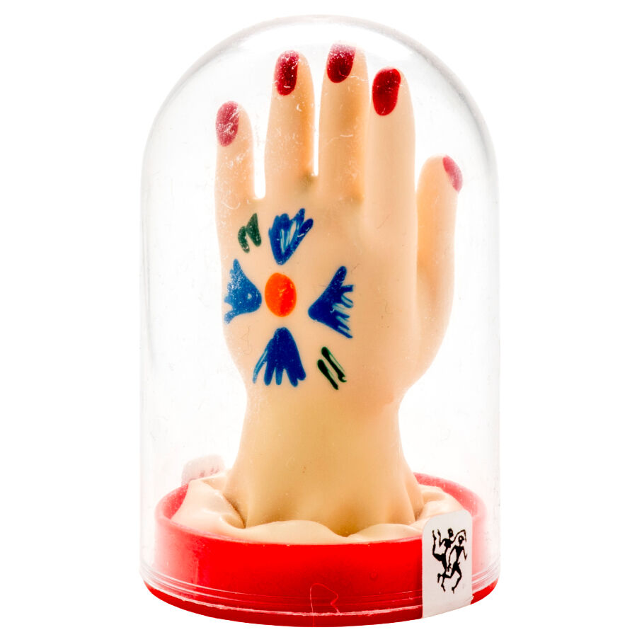 Condomerie-Kondom Gemälde Handbuch Hand 1-Latex · Lustige Kondome