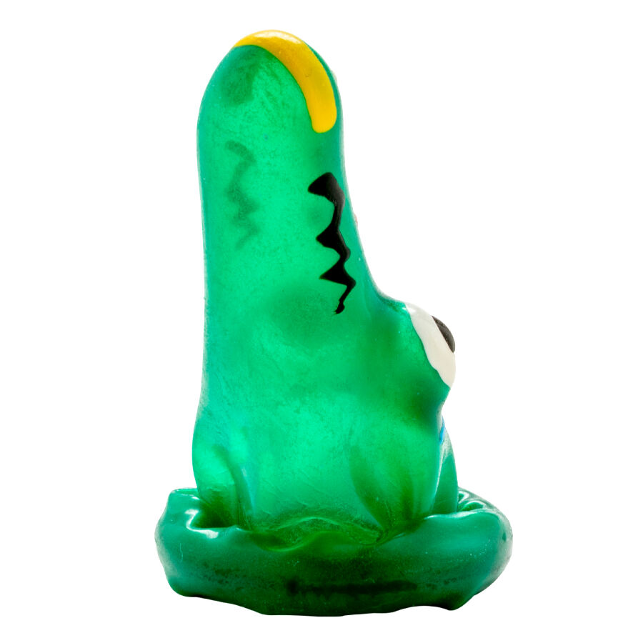 Condomerie-Kondom Gemälde Handbuch Modell Krokodil 1-Latex · Lustige Kondome (Bild 4)