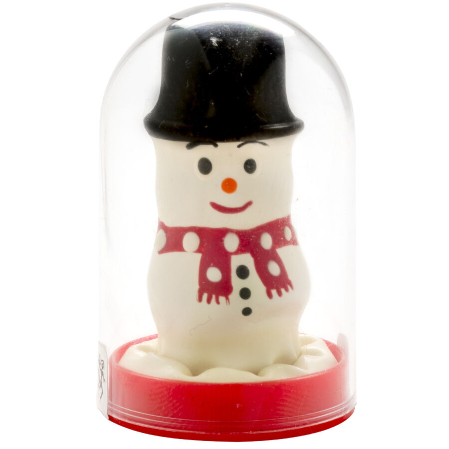 Condomerie-Handbemalte Kondome Schneemann-Latex