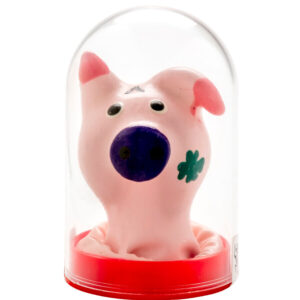 Condomerie-Kondom handgemalt Schweinekopf-Latex · Lustige Kondome
