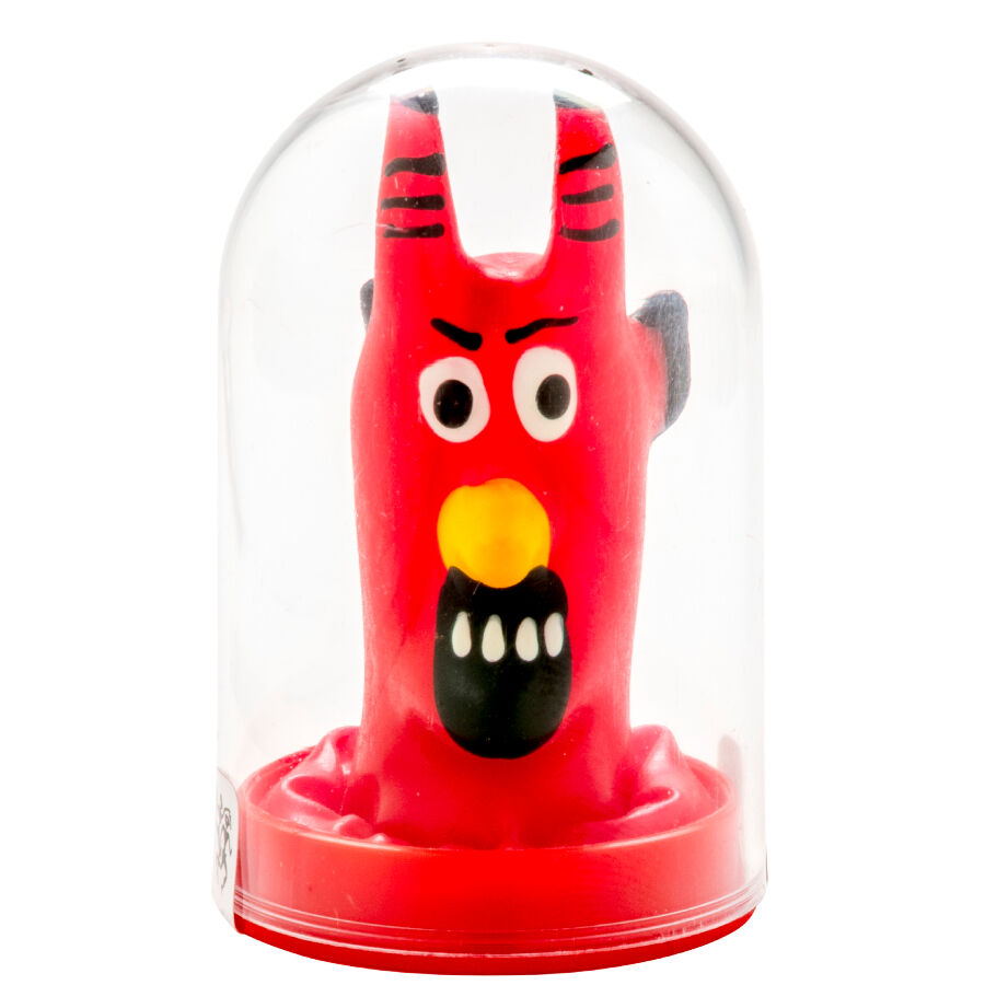 Condomerie-Kondom Künstlerische Malerei Handbuch Teufel Rot-Latex · Lustige Kondome