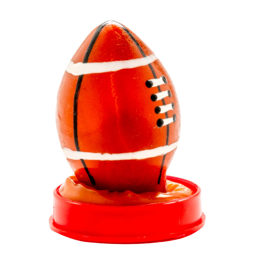 Condomerie-Kondome handgemalte Ball von Rugby-Latex · Lustige Kondome (Bild 4)