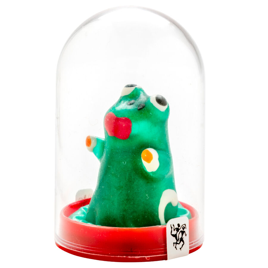 Condomerie-Kondom Gemälde Handbuch Modell Frosch 1-Latex · Lustige Kondome