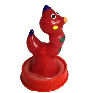 Condomerie-Kondom Handgemälde Wurm-Latex · Lustige Kondome (Bild 2)