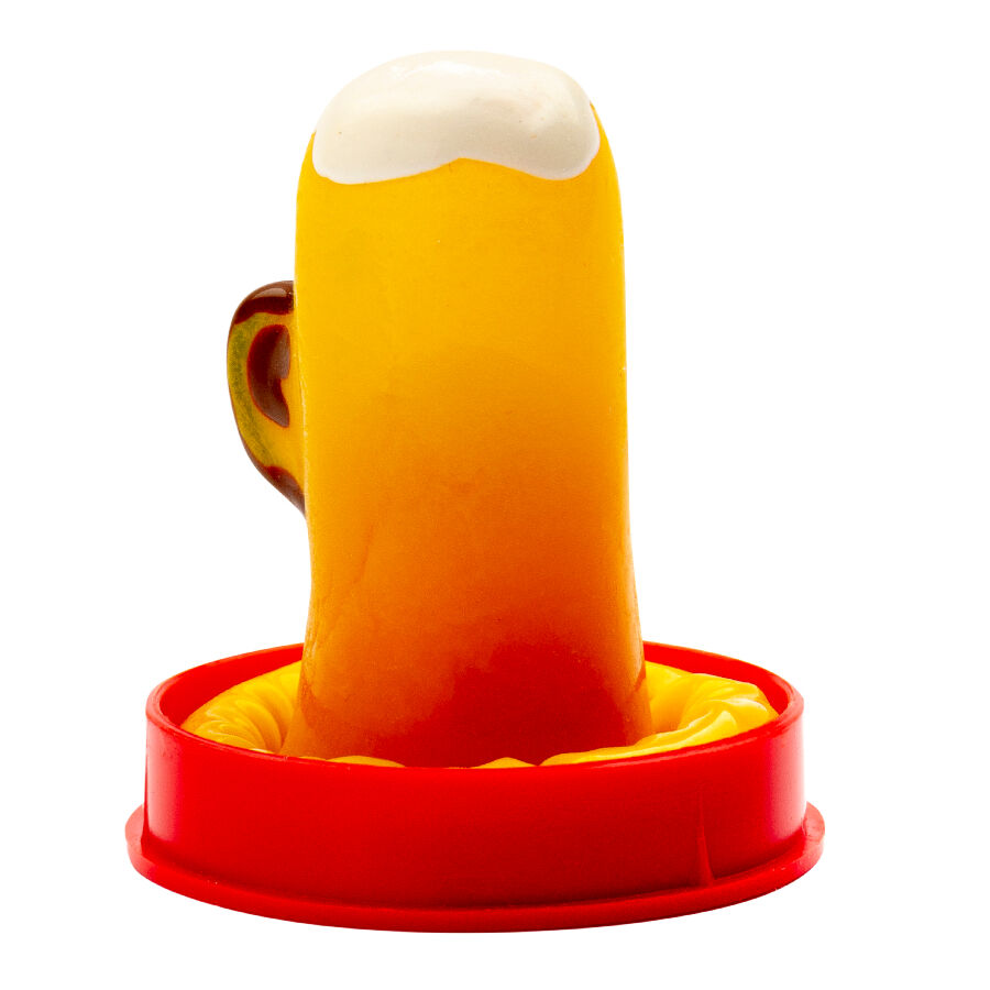 Condomerie-Kondom handgemalt Bier-Milch-Becher · Lustige Kondome (Bild 4)