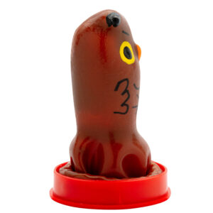 Condomerie-Kondom Gemälde Handbuch Eule-Latex · Lustige Kondome (Bild 3)