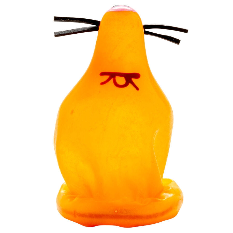 Condomerie-Kondom Gemälde Handbuch Fox Eingeklebt-Latex · Lustige Kondome (Bild 4)