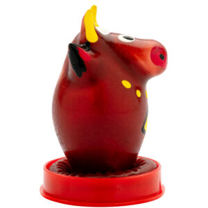 Condomerie-Kondom Gemälde Handbuch Model Bull 1-Latex · Lustige Kondome (Bild 3)