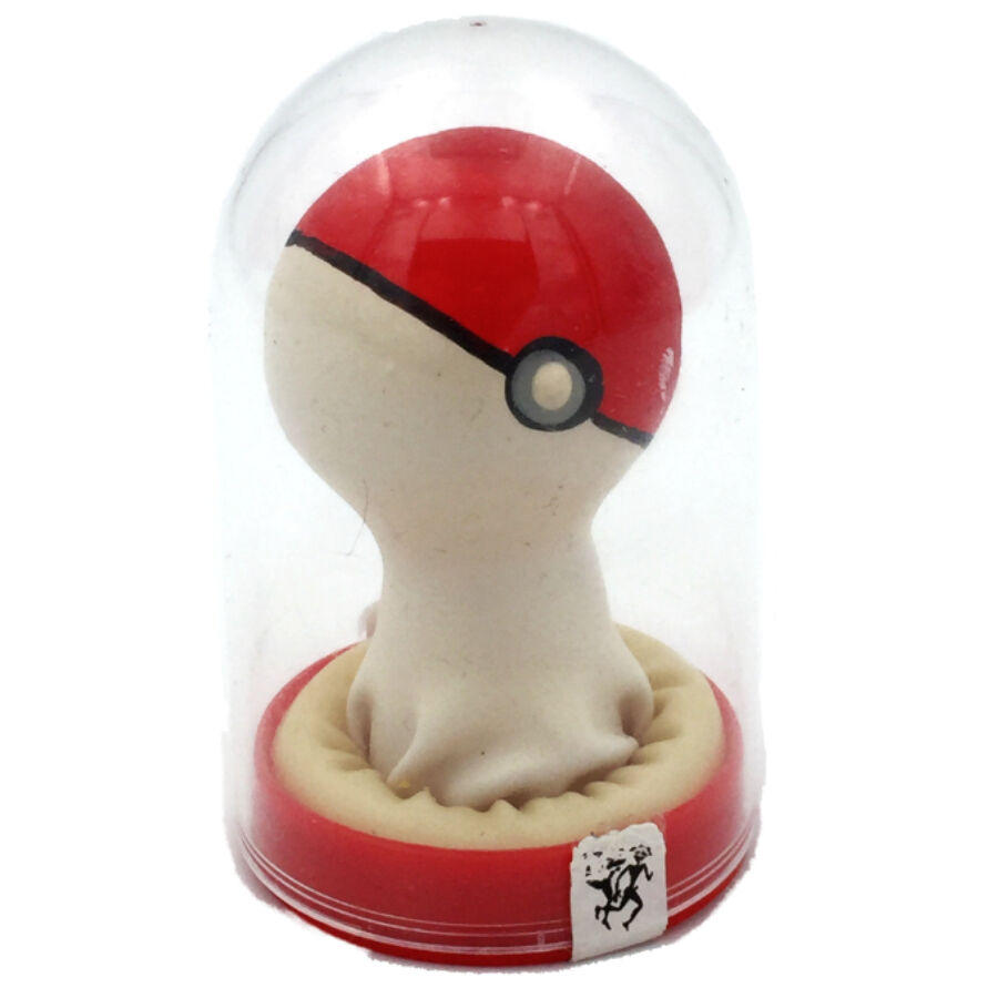 Condomerie-Kondom Gemälde Handbuch Pokeball Rot-weiß-Latex · Lustige Kondome