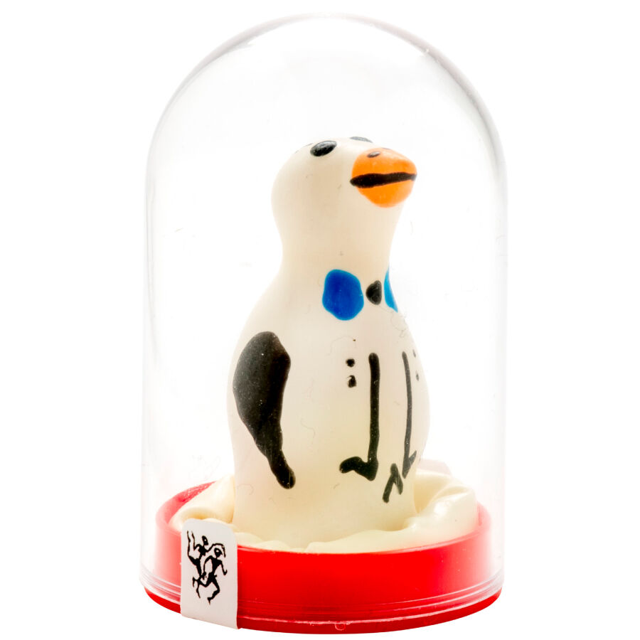 Condomerie-Handbemalte Kondome Pinguin-Latex