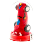 Condomerie-Kondom Gemälde Handbuch Racing Car-Latex · Lustige Kondome