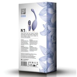 Niya-N1 Pelvico Kegel Massagegerät mit Fernbedienung-Silikon, 10 Geschwindigkeiten · Vibratoren (Bild 4)