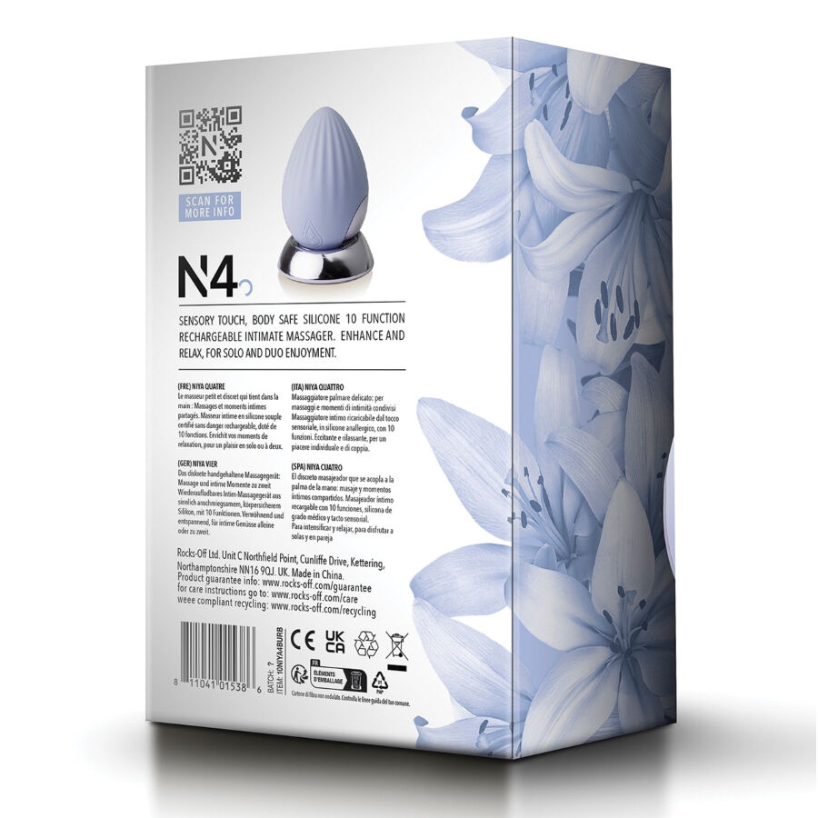 Niya-N4 Intime Massagegerät für Außen-Silizium-Stimulation, 10 Geschwindigkeiten · Vibratoren (Bild 5)