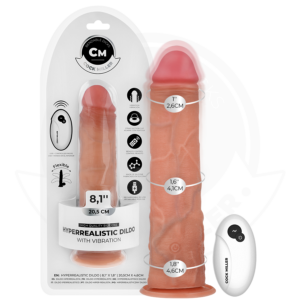Cock Miller-Realistischer Dildo mit Saugnapf und Vibrationen