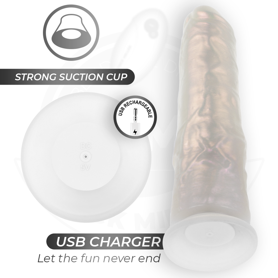 Cock Miller-Dildo mit Saugnapf, Beleuchtung und Vibration · Vibratoren (Bild 6)